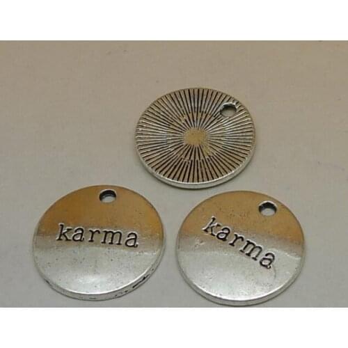 A1066 plate 50pc / bag of 3.1 grams of 20X20mm antique silver colour alloy bead jewelry accessories wholesale