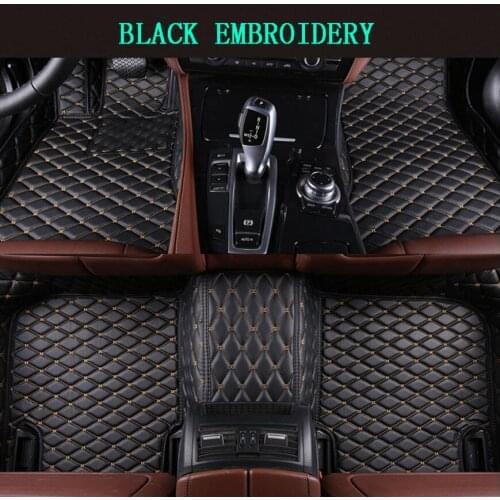 Auto Floor Mats High Quality For JEEP Renegade 2016 2017 Foot Carpets Car Step Brand New Embroidery Leather Mats