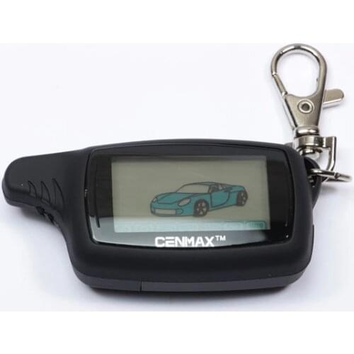 New CENMAX ST 8A Two way LCD Keychain with Remote Control for Car Security CENMAX ST 8A Two-way LCD Keychain