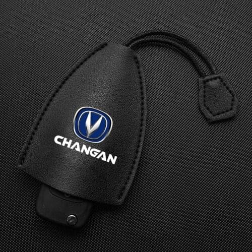 New Genuine Leather Keychain Men Women Car Key Bag Key Holder Organizer Pouch For Changan CS35 CS75 CS85 CS95 CS15 CS55