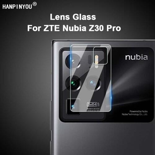 For ZTE Nubia Z30 Pro 6.67" Clear Ultra Slim Rear Back Camera Lens Protector Cover Soft Fiber Tempered Glass Protection Film