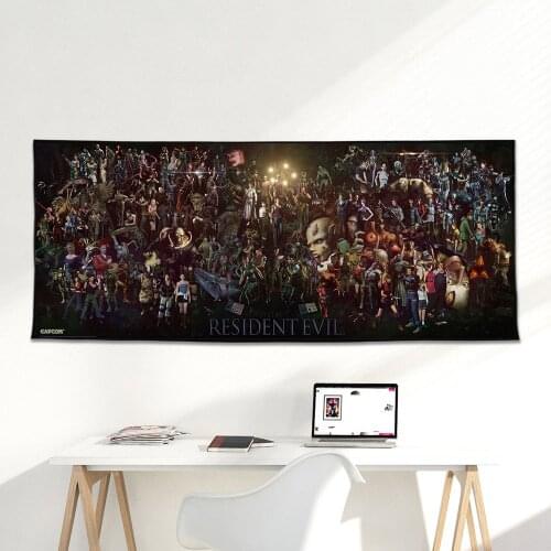 Video game canvas poster Decorative painting Leon Ada Wong Jill living room bedroom oversized waterproof wall art painting