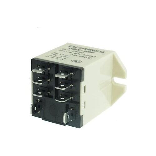 JQX-30F 2Z Plug In Type DC 24V 30A DPDT General Power Relay 8 Pin Free Shipping
