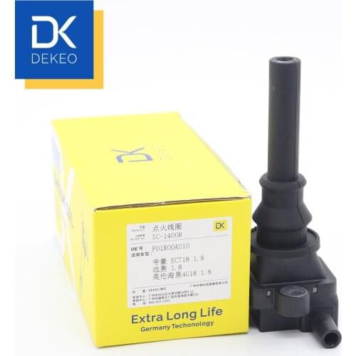 DEKEO Ignition Coils For Geely EC7 (Classic Emgrand) EC7-RV (Classic Emgrand) Vision (Geely) Englan SC7 Seascape F01R00A010