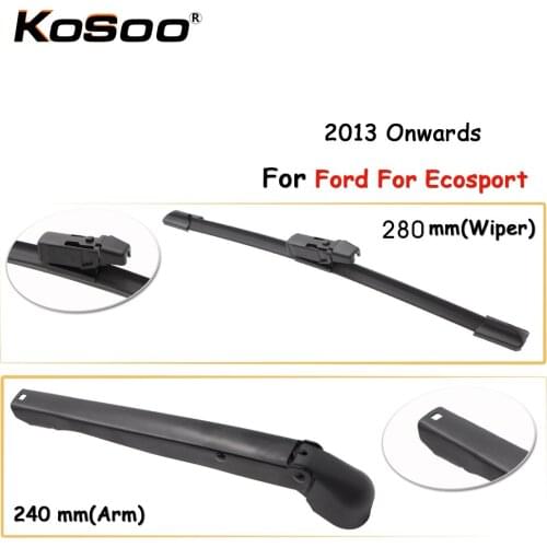 KOSOO Auto Rear Car Wiper Blade For Ford For Ecosport,305mm 2013 Onwards Rear Window Windshield Wiper Blades Arm,Car Accessories