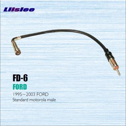 Liislee Car Radio Antenna Adapter Cable Wire For Ford 1995-2003 Aftermarket Stereo CD DVD GPS Installation Kits Accessories