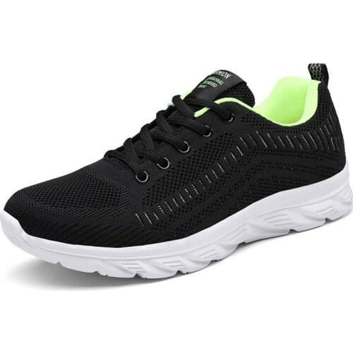 Men Running Shoes New Sports White 2019 Summer Mens Walking Shoes Anti-Skid Soft Soled Shoes Men Outdoor Jogging Trainers Cheap