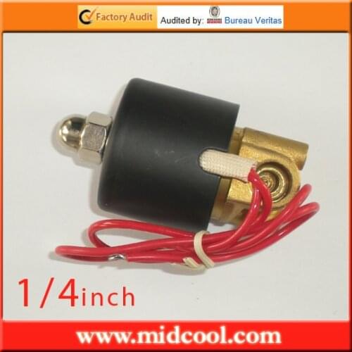 Normally Closed 1/4'' inch 12v dc brass mini solenoid valve water from china factory