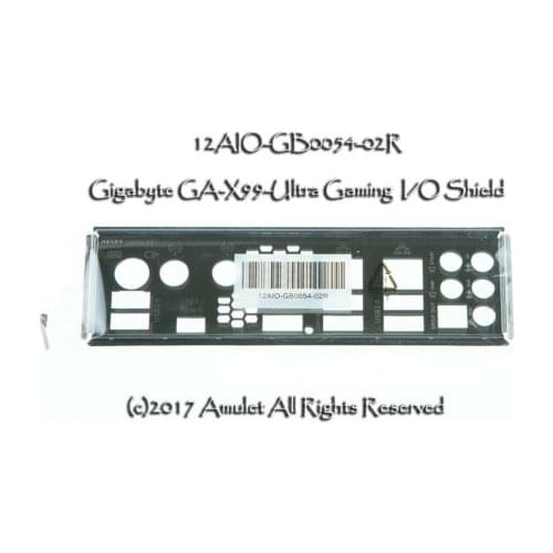 Original IO I/O Shield BackPlate Blende Bracket For Gigabyte GA-X99-Ultra Gaming