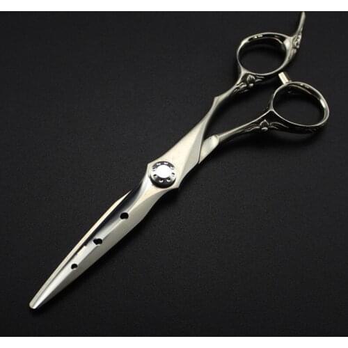 Professional Japan 9cr steel 6 '' upscale matte hair scissors haircut thinning barber hair cutting shears hairdressing scissors