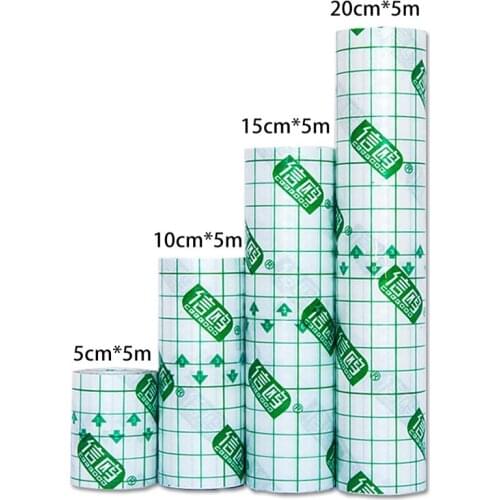 Transparent Tape PU Film Adhesive Plaster Waterproof Anti-allergic Medicinal Wound Dressing Fixation Tape