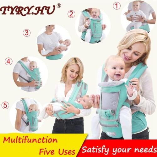 TYRY.HU 0-36M Ergonomic Baby Carrier Infant Baby Hipseat Carrier Baby Carrier Waist Stool Walkers Baby Sling Hold Backpack