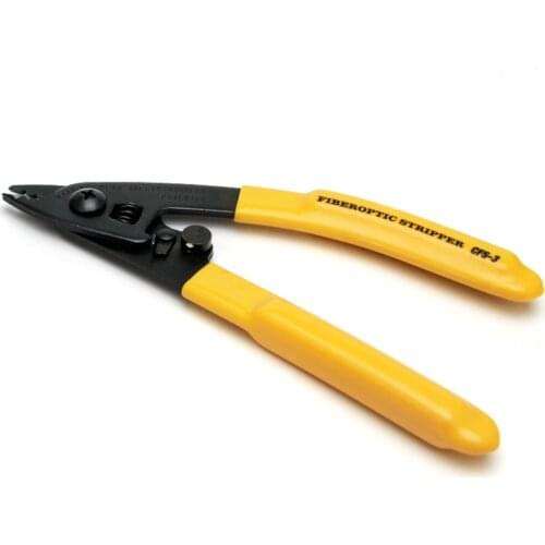 Fiber Optical Stripper, CFS-3 Three-port Fiber Strip tool FTTH Fiber Stripping Pliers for 125um 250um Fiber Cable