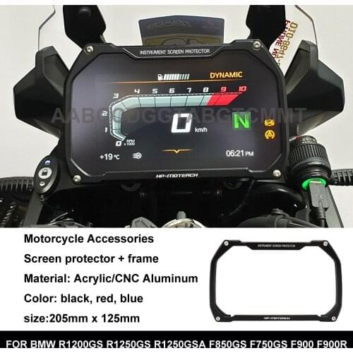 FOR BMW R1200GS R1250GS R1250GSA F850GS F750GS F900 F900R Cluster Scratch Protection Film Screen Protector motorbike