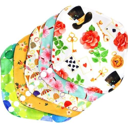 Asenappy Health Feminine Hygiene bamboo charcoal Panty Liner, Reusable Waterproof Menstrual Cloth Sanitary Pads