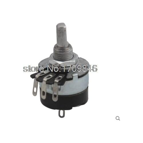 10pcs 1M/47K/220K/100K/4.7K/470K Ohm Potentiometer With Switch WH134-2
