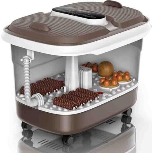 Foot tub automatic massage foot bath barrel double household electric foot machine