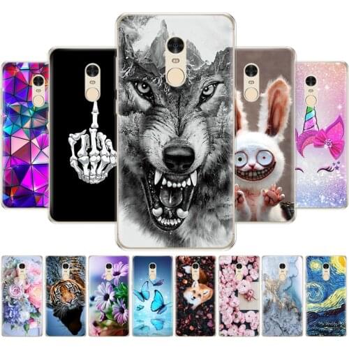 Case For xiaomi Redmi Note 4/note 4x Case Cover for Redmi Note 4X/note 4x Phone case global version phone bags flower fruit
