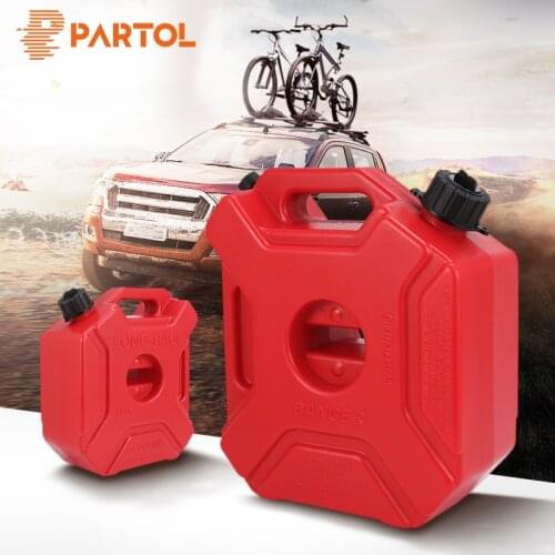 3L 5L Portable Fuel Tank Red Gas Cans Spare Petrol Plastic Tanks Mount Motorcycle Jerry Can Gasoline Oil Container Fuel-jugs