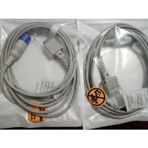 Kmtkeramed M2601A,M3000A,M3500 B,M4735A Exi-Cable,8ft, hemicycle 8p&DB9F, Suitable Nellcor probe