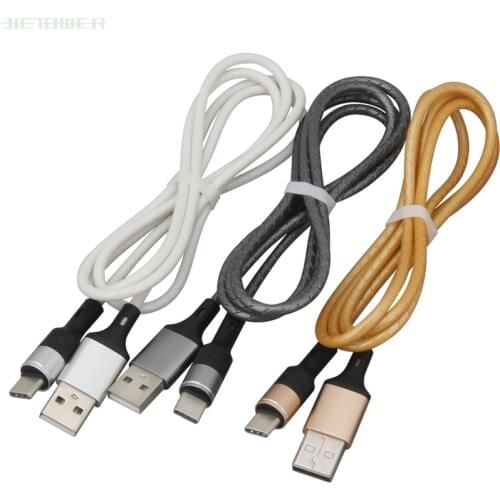 300pcs/lot USB Type C Cable 1m Celestial Column Fast Charging USb C Cable Type-c Data Cord For Samsung S9 S8 Note 9 Huawei P20