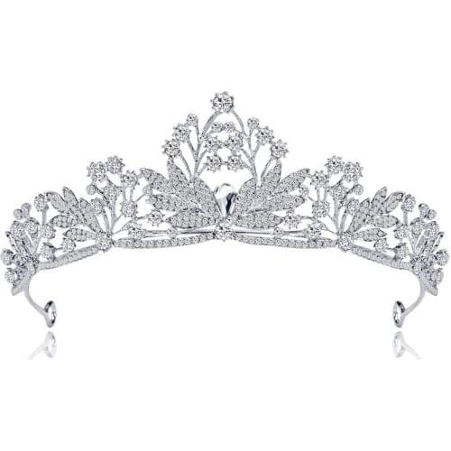 New Fashion Crown Queen Headwear High End Diamond Drill Crown Ornament Hot Accessories 2019