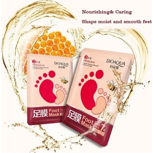 Foot Care Honey for Feet Exfoliating Foot Mask Socks for Pedicure , Moist Hydrating Hand Care Hand Lotion Peeling Foot Spa Socks
