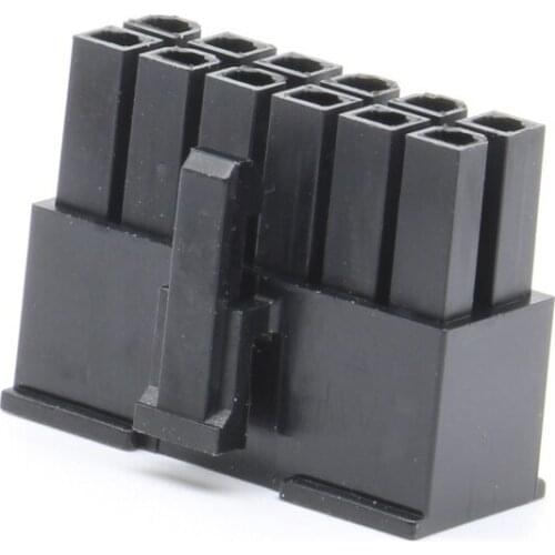 Molex 5557 connector plug 4.2 computer ATX plastic shell car line spacing 12Pin