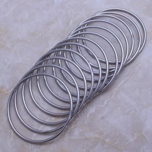 Silver Color Jewels Stainless Steel Fahion Jewelry Cuff Bangles For Woman Bijoux Acier Inoxidable Femme Joyas BF900116