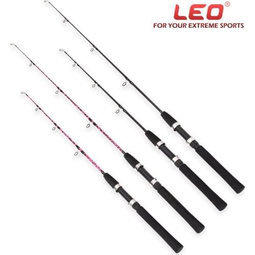 LEO solid fiberglass fishing rod ceramic guide ring boat fishing rod Free Shipping