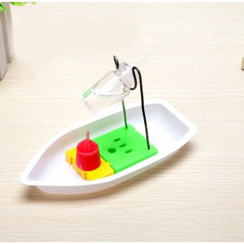 1 Set Science Experiment DIY Educational Steam Boat Toys For Children Kids Students Teachers Cognitive Handwork Learning