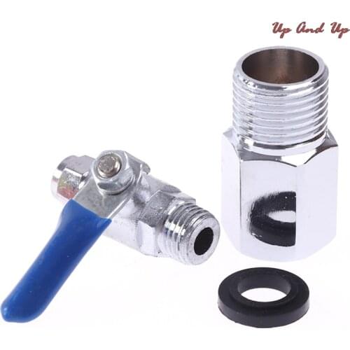 1PC Feed Filter Water Adapter Ball Valve Tap Reverse Osmosis Switch Alloy Durable 1/2" Female to 1/4" Water Filter System