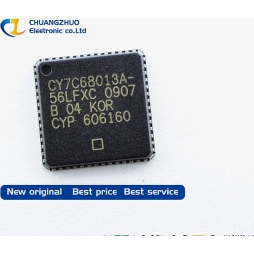10PCS Free Shipping CY7C68013A-56LFXC CY7C68013A QFN-56