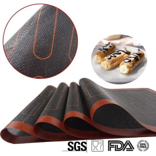 Non Stick Baking Mat Perforated Liner Pad Oven Sheet Liner For Cookie /Bread/ /Biscuits Perforated Silicone Pastry Tool