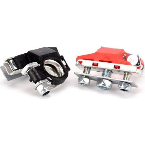Car Battery Terminal Connector Battery Pair of 12V Quick Release Battery Clamps