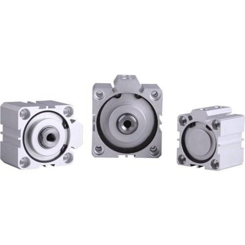 Free shipping Thin cylinder SDA63 series 5mm to 100mm stroke aluminum alloy air cylinder Pneumatic components