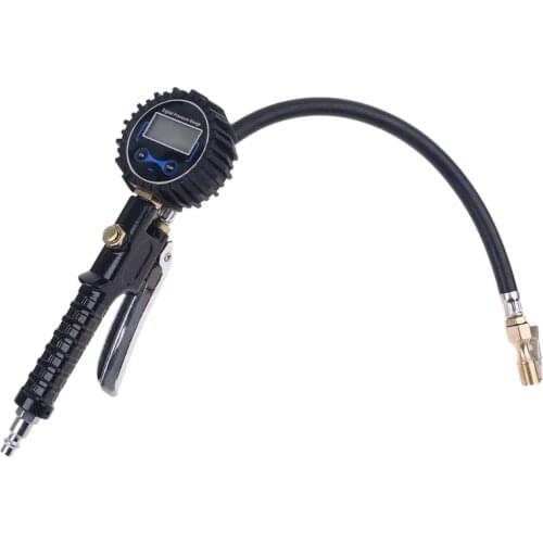 Digital Tire Inflator with Pressure Gauge Air Chuck with Quick Connect Coupler