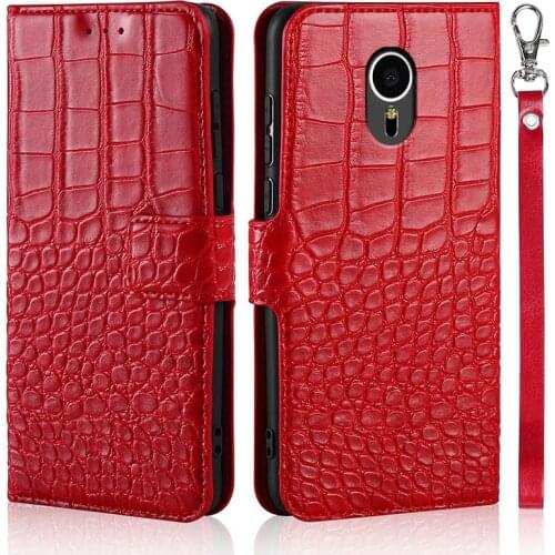 Flip Phone Case for Meizu MX5 M575M M575U 5.5 inch Cover Crocodile Texture Leather Book Design Luxury Coque Wllet Capa Strap