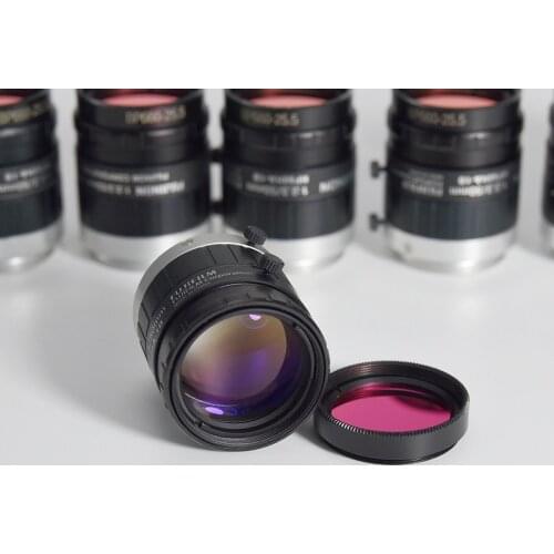 USED FUJINON HF50HA-1B industrial lens with filter