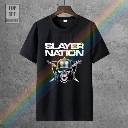 Slayer Slayer Nation T Shirt S M L Xl 2Xl Brand New Official T Shirt