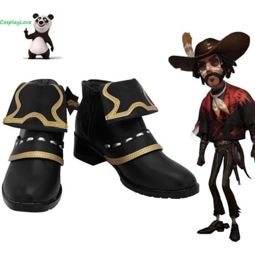 Game Identity V Cosplay Shoes Cowboy Kevin Shoes Female/male Big Plus Custom Made Leather