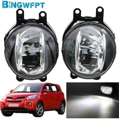 Aluminium For Toyota Urban Cruiser 2009 2010 2011 2012 2013 2014 H11 12V Angel Eye Fog Light Daytime Running Light
