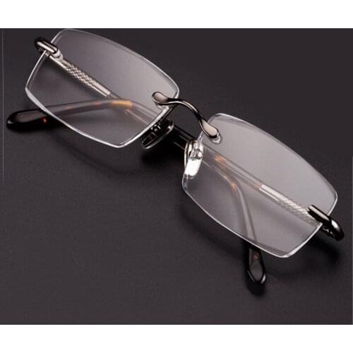 Acetate Rimless Sunglasses Man Natural Crystal Stone Glass Sun Glasses Woman Vintage Luxury Brand High Quality Anti Eye Dry