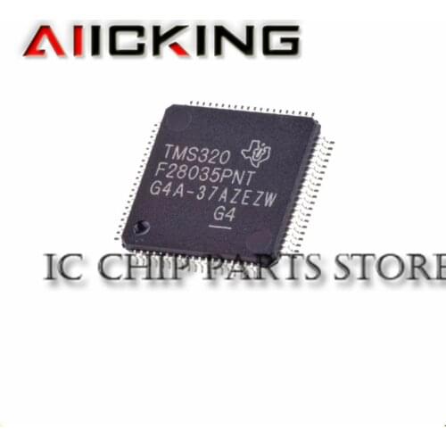 TMS320F28035PNT 2pcs Free Shipping 100% New&original In Stock TMS320F28035PNT 320F28035 QFP-80