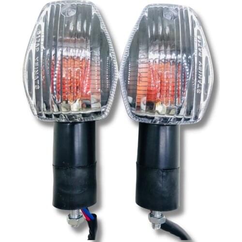 1 Pair Motorcycle Turn Signal light Motorbike Tail Indicators Front Lamp For Honda CB400 SF Hornet CB600F CB900F RVT1000R RC51