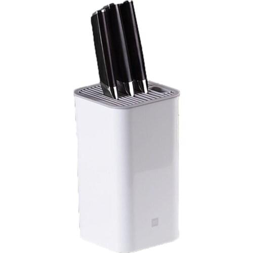 Universal Knife Storage Rectangular Countertop Storage Knife Block Plastic Home Block Holder Storage Knife Holder Rectangular