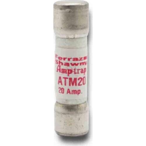 10pcs ceramic Fuses ATM20 600V 20A fast acting fuse for protect motor circuit