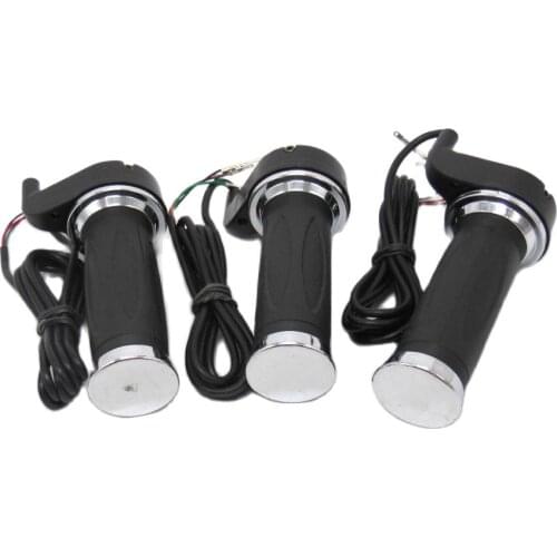 10pcs(lot)Electric bicycle motorcyle scooter ebike simple twist throttle gas handle E-bike turtle no left side grip included