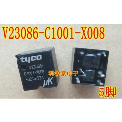12V relay V23086-C1001 -X008 V23086- C1001-X008 V23086-C1001-X008 DIP5 10PCS/LOT