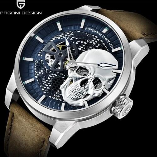 2020 PAGANI DESIGN Skeleton Mens Watches Top Brand Luxury Mechanical Automatic Watch For Men 100M Waterproof Business Clock